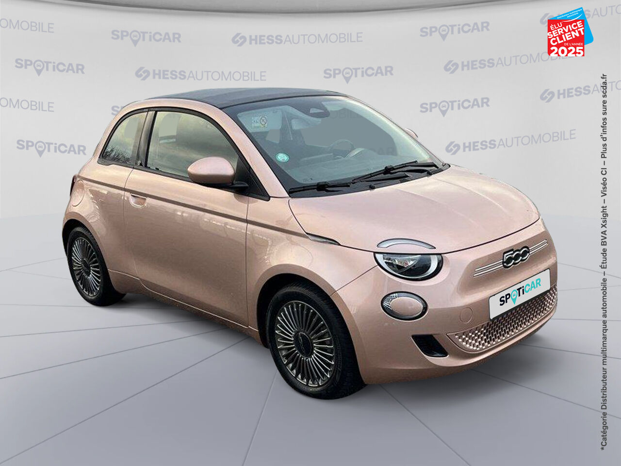 Véhicule d'occasion FIAT 500C E 118CH ICONE chez Toyota Belfort
