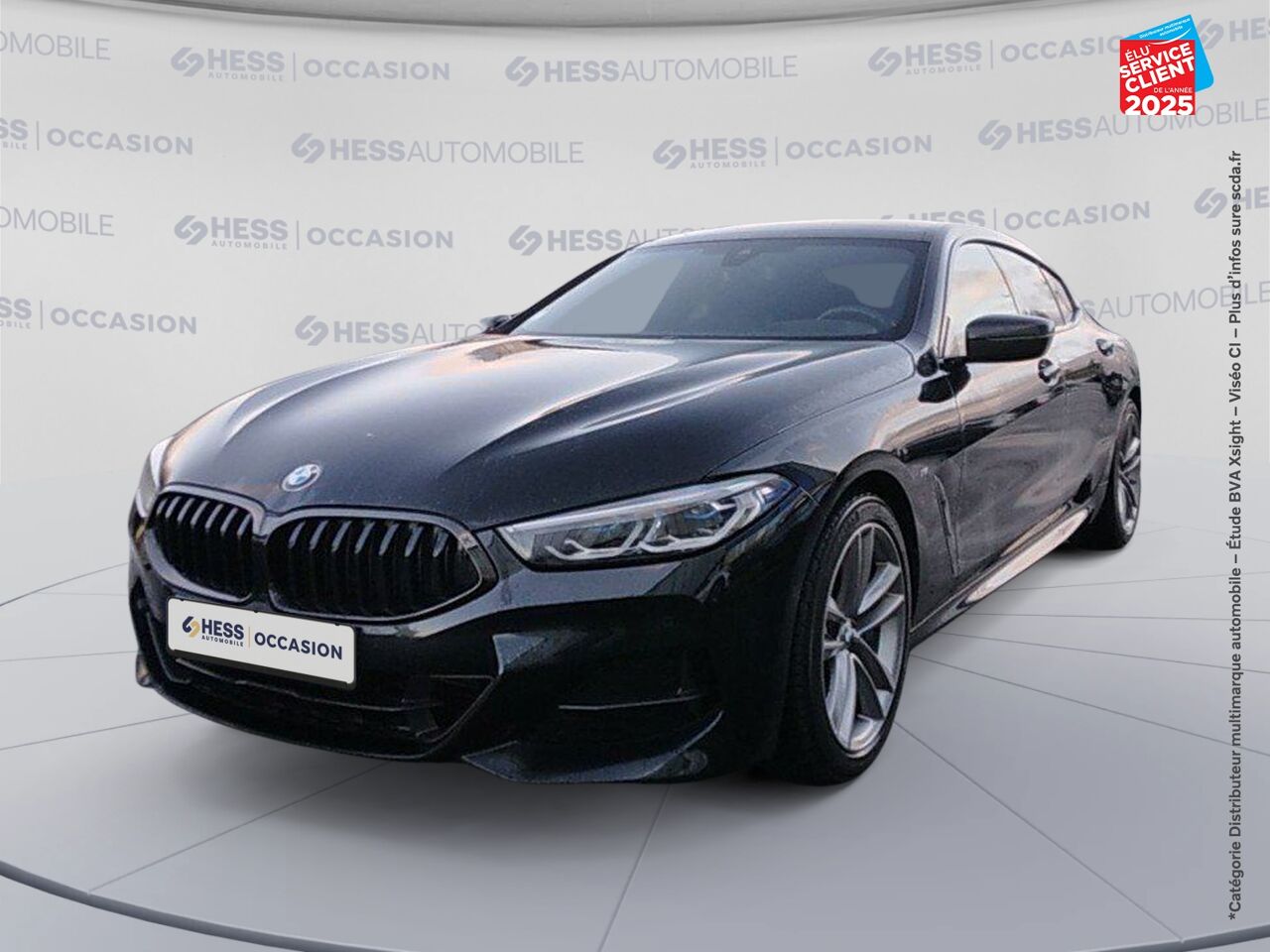 Véhicule d'occasion BMW SERIE 8 GRAN COUPE 840DA 320CH XDRIVE M SPORT TECHNIC 20CV TOUVRANT SIEGES CHAUF/CUIR GPS CAMERA H/K chez Renault Sélestat