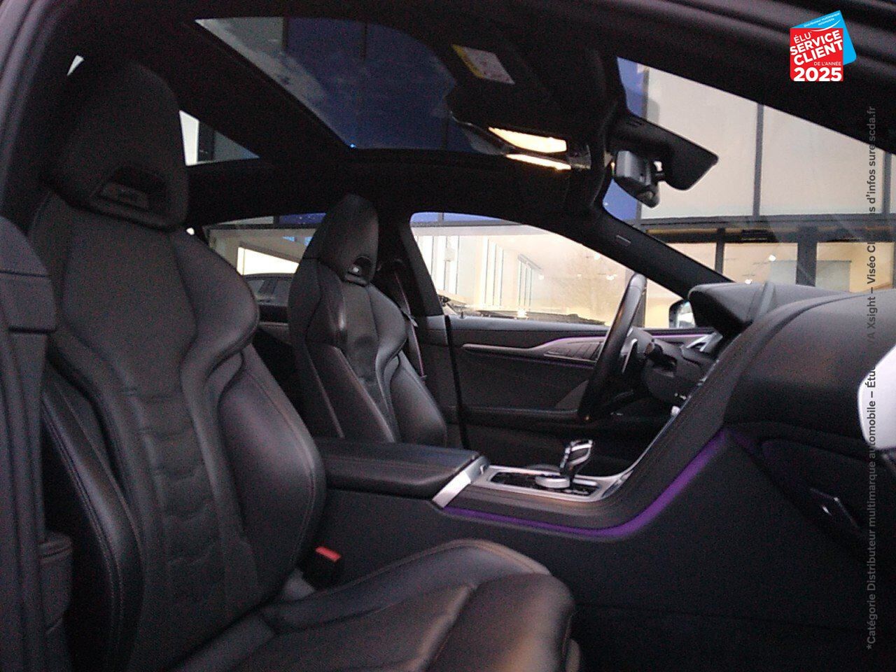 Véhicule d'occasion BMW SERIE 8 GRAN COUPE 840DA 320CH XDRIVE M SPORT TECHNIC 20CV TOUVRANT SIEGES CHAUF/CUIR GPS CAMERA H/K chez Renault Sélestat