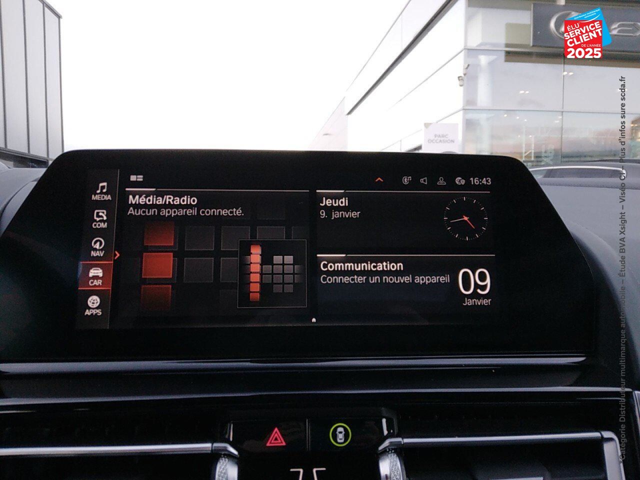 Véhicule d'occasion BMW SERIE 8 GRAN COUPE 840DA 320CH XDRIVE M SPORT TECHNIC 20CV TOUVRANT SIEGES CHAUF/CUIR GPS CAMERA H/K chez Renault Sélestat
