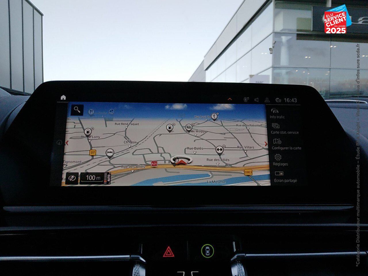 Véhicule d'occasion BMW SERIE 8 GRAN COUPE 840DA 320CH XDRIVE M SPORT TECHNIC 20CV TOUVRANT SIEGES CHAUF/CUIR GPS CAMERA H/K chez Renault Sélestat