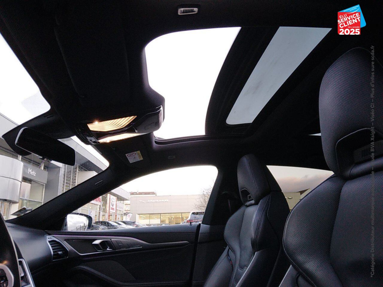 Véhicule d'occasion BMW SERIE 8 GRAN COUPE 840DA 320CH XDRIVE M SPORT TECHNIC 20CV TOUVRANT SIEGES CHAUF/CUIR GPS CAMERA H/K chez Renault Sélestat