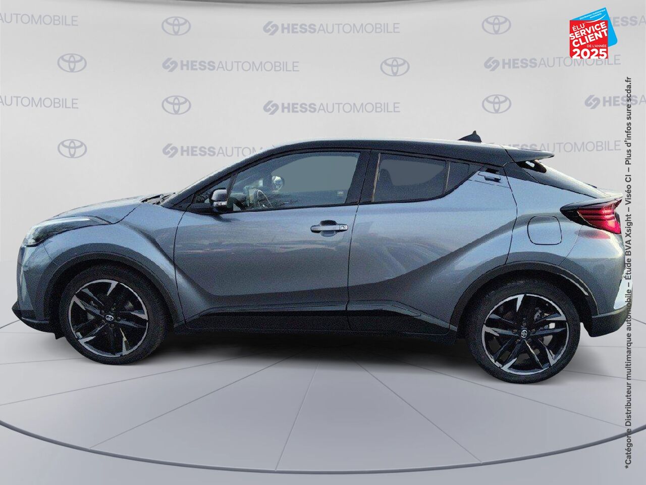 Véhicule d'occasion TOYOTA C-HR 1.8 HYBRIDE 122CH GR SPORT E-CVT SIEGES CHAUF CAMERA chez Toyota Thionville