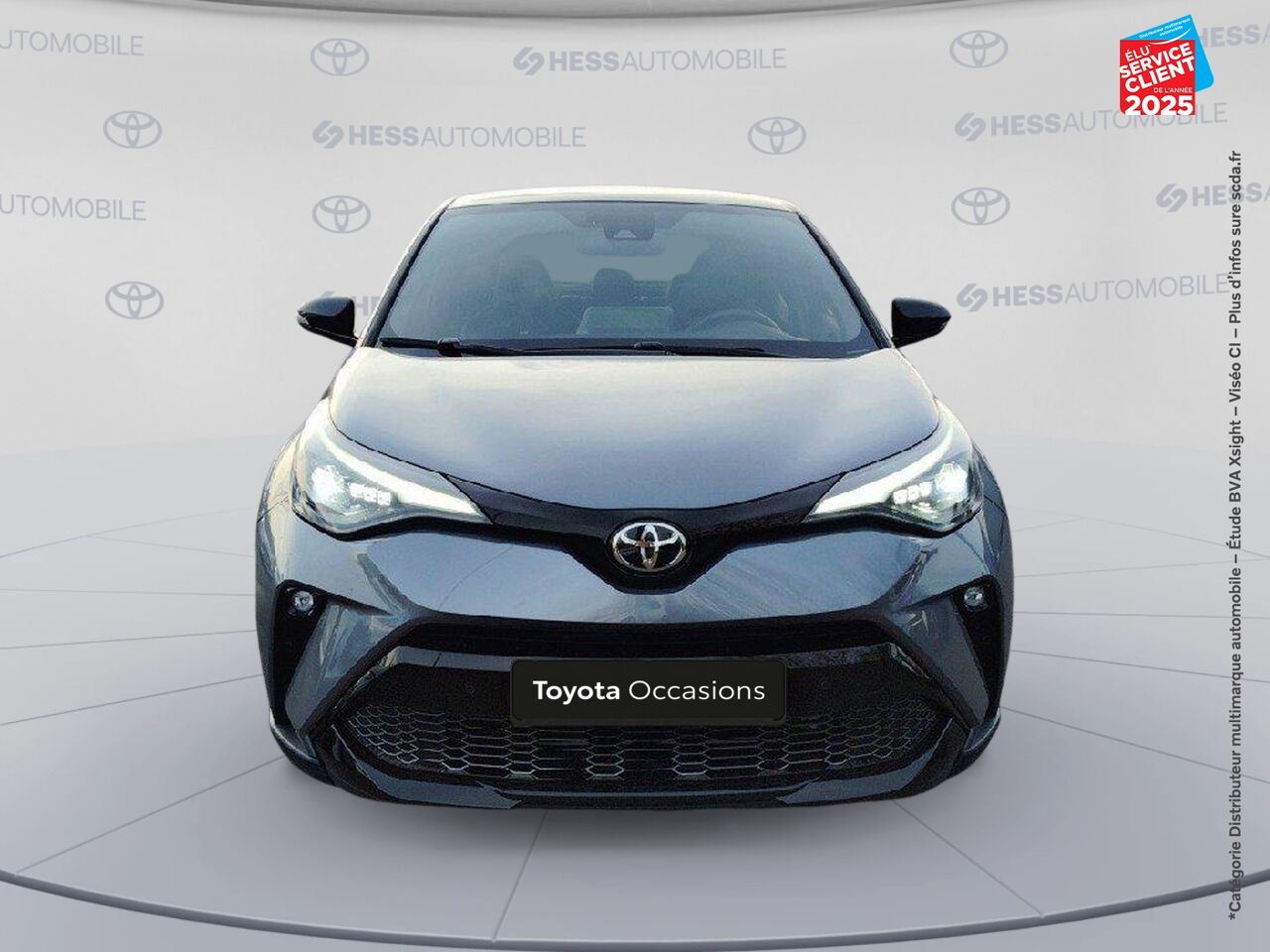 Véhicule d'occasion TOYOTA C-HR 1.8 HYBRIDE 122CH GR SPORT E-CVT SIEGES CHAUF CAMERA chez Toyota Thionville