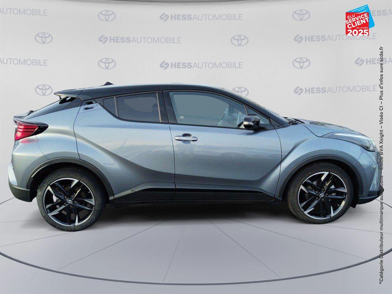 Véhicule d'occasion TOYOTA C-HR 1.8 HYBRIDE 122CH GR SPORT E-CVT SIEGES CHAUF CAMERA chez Toyota Thionville