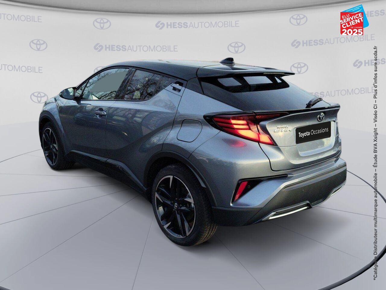 Véhicule d'occasion TOYOTA C-HR 1.8 HYBRIDE 122CH GR SPORT E-CVT SIEGES CHAUF CAMERA chez Toyota Thionville