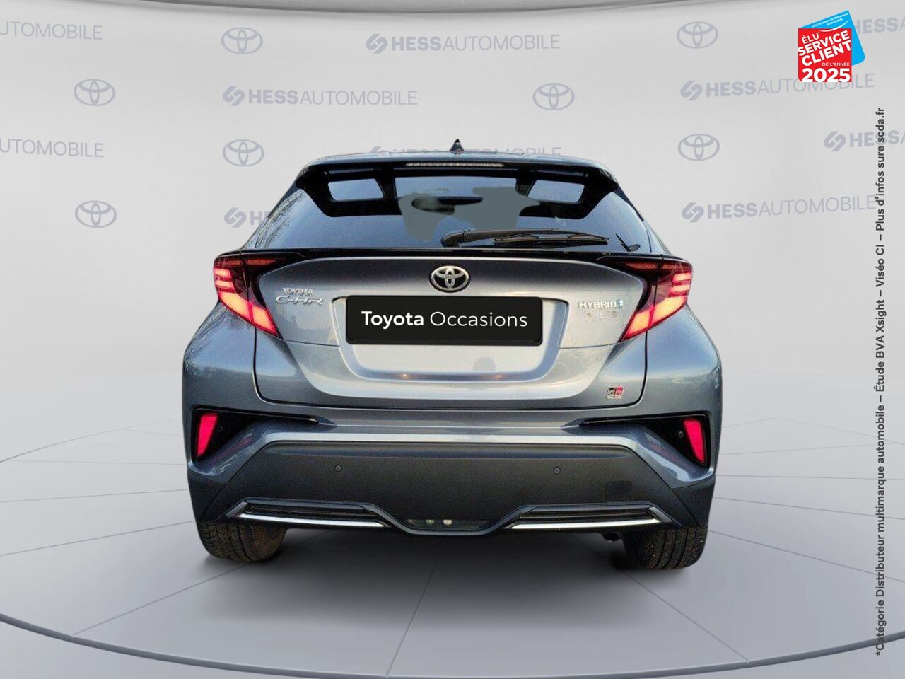 Véhicule d'occasion TOYOTA C-HR 1.8 HYBRIDE 122CH GR SPORT E-CVT SIEGES CHAUF CAMERA chez Toyota Thionville