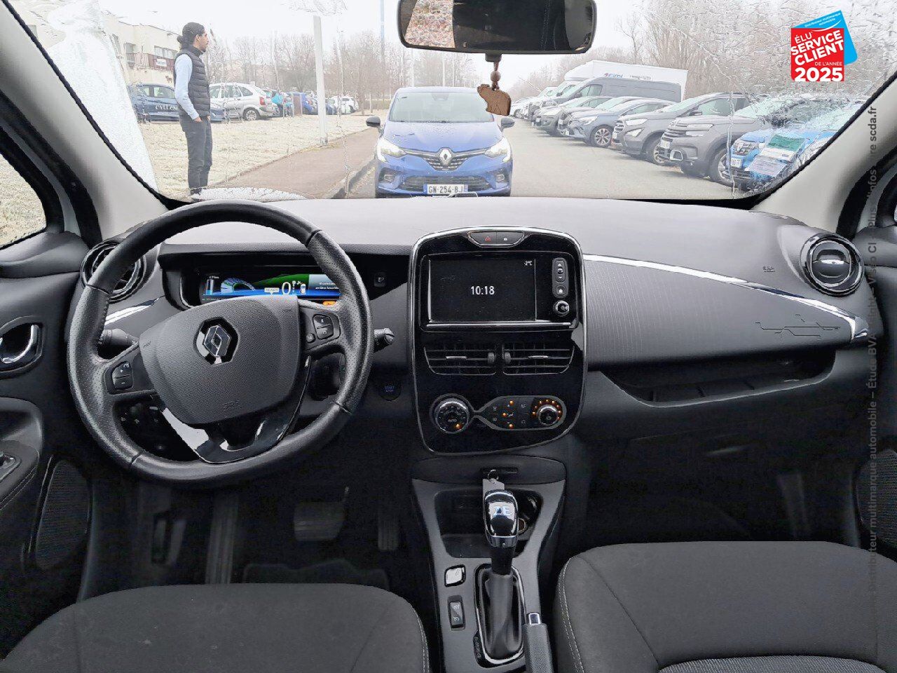 Véhicule d'occasion RENAULT ZOE INTENS CHARGE NORMALE R90 chez Hyundai Chalons