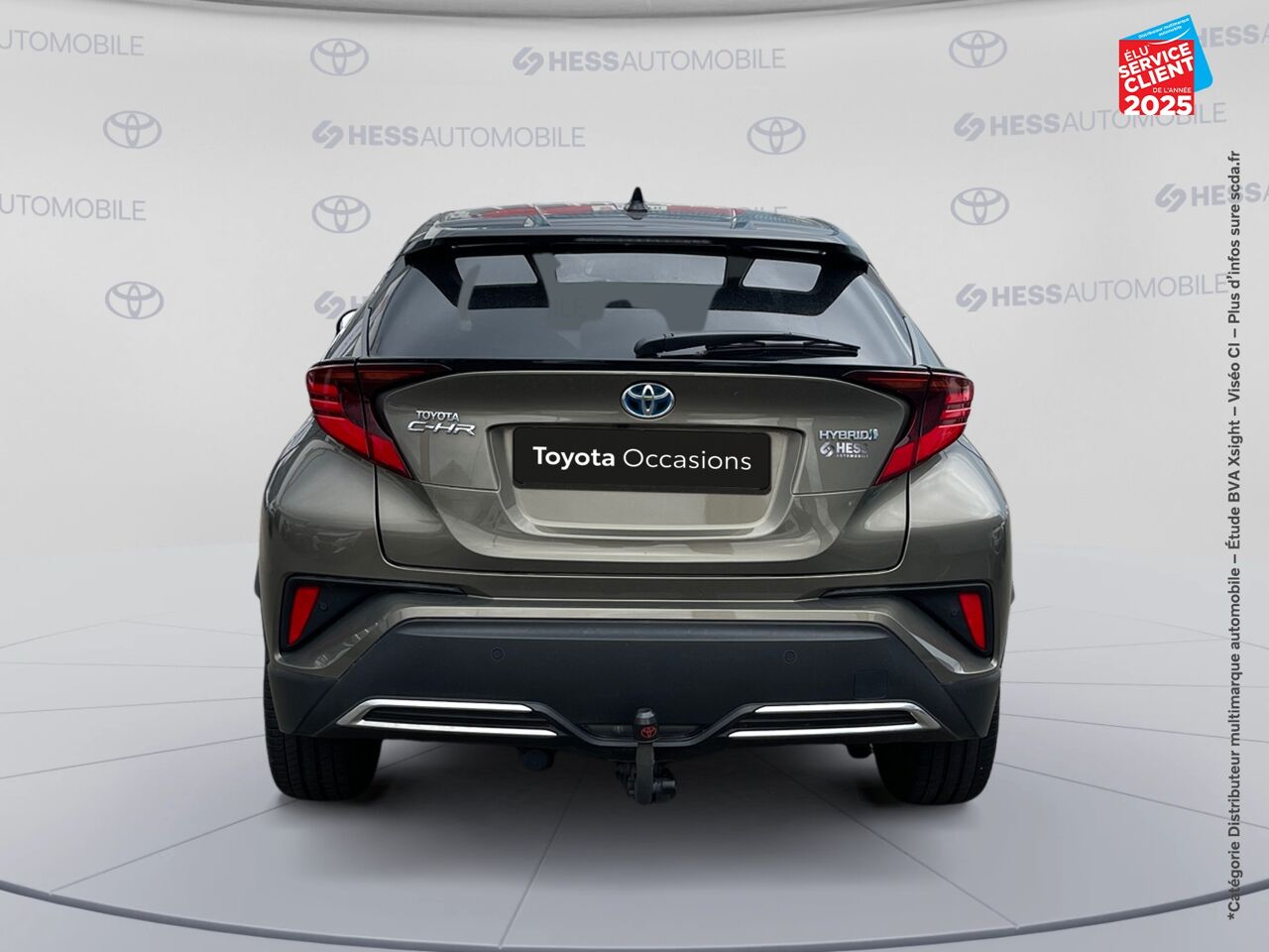 Véhicule d'occasion TOYOTA C-HR 184H DISTINCTIVE 2WD E-CVT MY20 chez Toyota Sarreguemines
