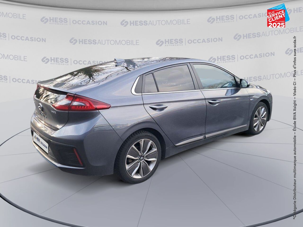 Véhicule d'occasion HYUNDAI IONIQ HYBRID 141 CH CREATIVE GPS CAMERA chez Hyundai Reims