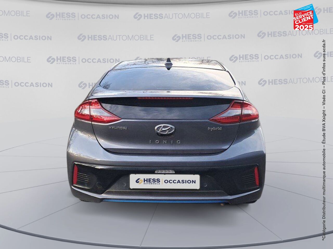 Véhicule d'occasion HYUNDAI IONIQ HYBRID 141 CH CREATIVE GPS CAMERA chez Hyundai Reims