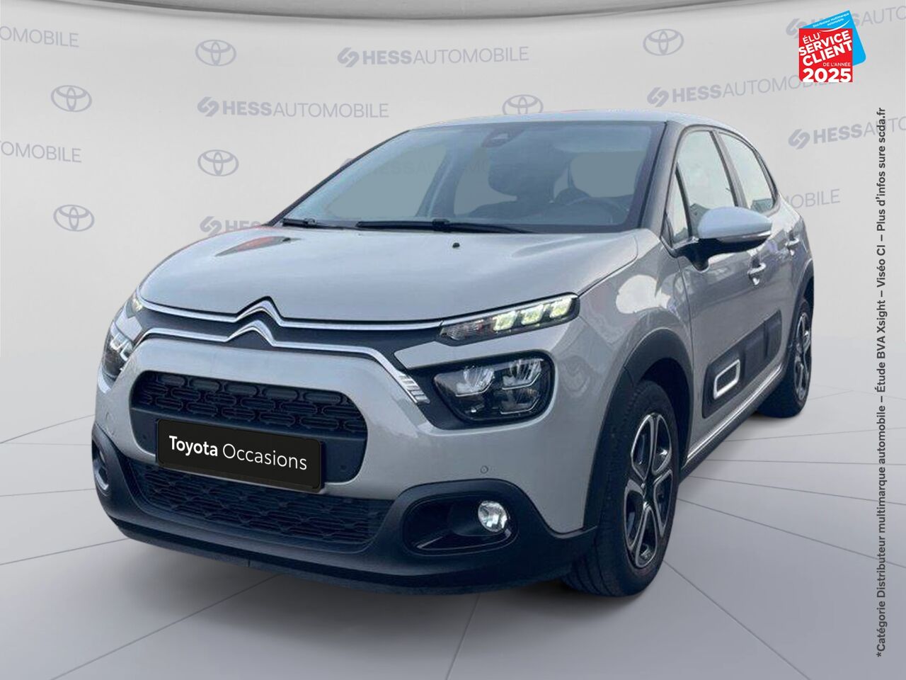 Véhicule d'occasion CITROEN C3 1.2 PURETECH 110CH SS SHINE PACK EAT6 chez Toyota Bar le Duc
