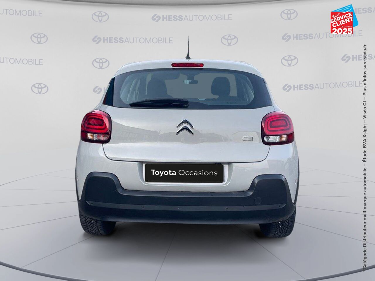 Véhicule d'occasion CITROEN C3 1.2 PURETECH 110CH SS SHINE PACK EAT6 chez Toyota Bar le Duc