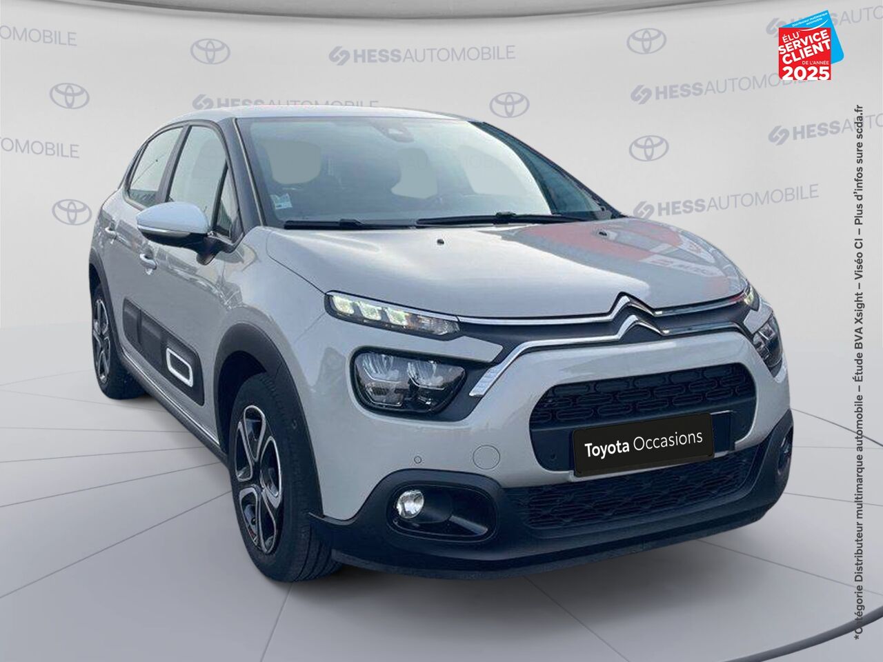 Véhicule d'occasion CITROEN C3 1.2 PURETECH 110CH SS SHINE PACK EAT6 chez Toyota Bar le Duc