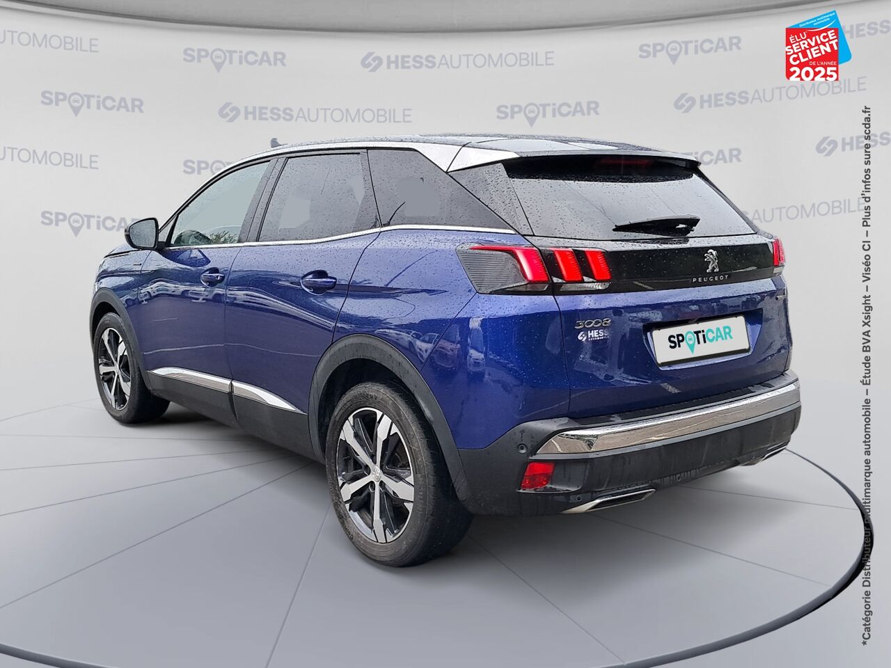 Véhicule d'occasion PEUGEOT 3008 1.2 PURETECH 130CH GT LINE S/S GPS CAMERA CARPLAY chez Renault Saint-Louis