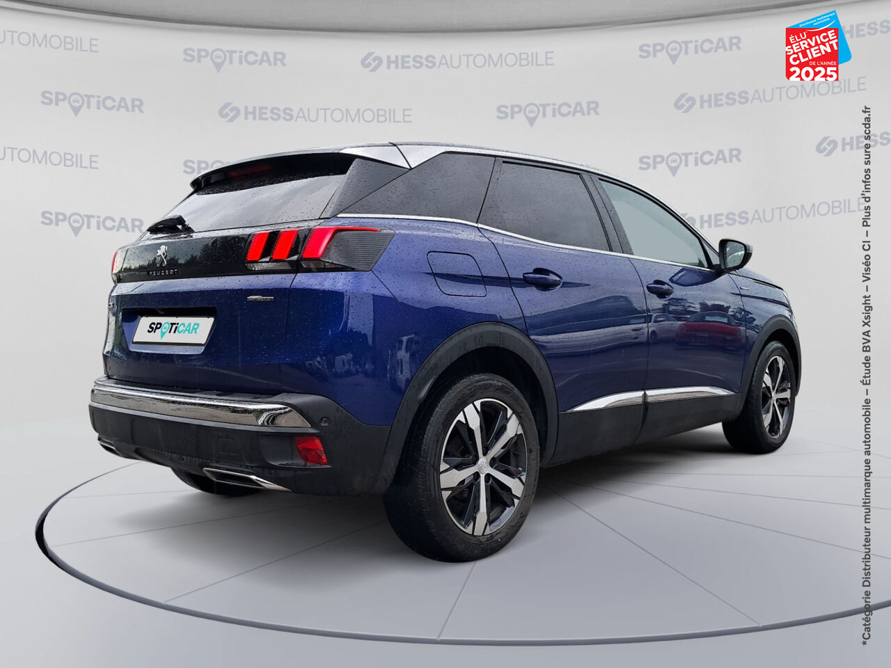 Véhicule d'occasion PEUGEOT 3008 1.2 PURETECH 130CH GT LINE S/S GPS CAMERA CARPLAY chez Renault Saint-Louis