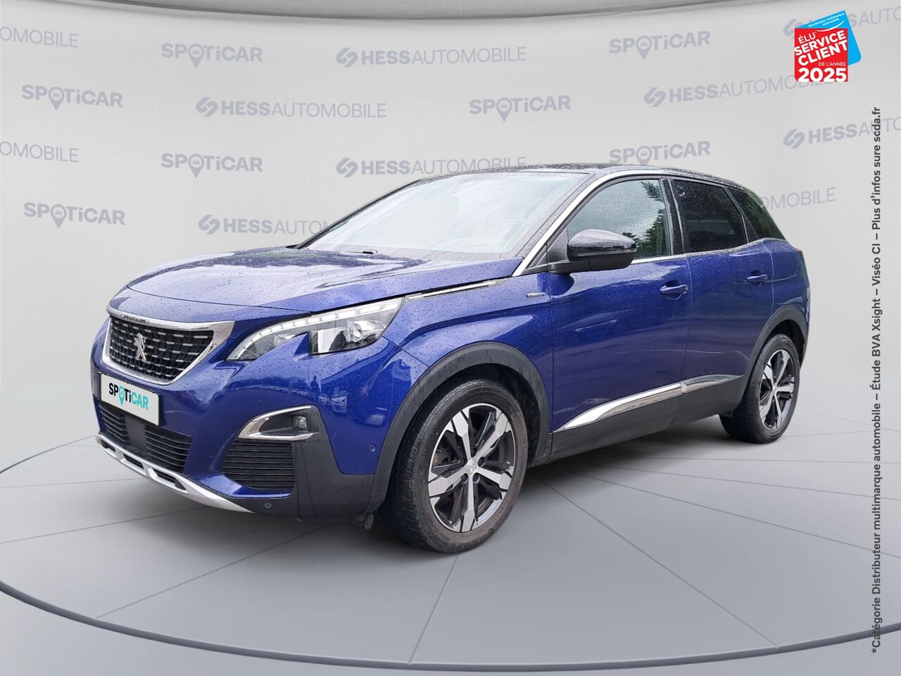 Véhicule d'occasion PEUGEOT 3008 1.2 PURETECH 130CH GT LINE S/S GPS CAMERA CARPLAY chez Renault Saint-Louis