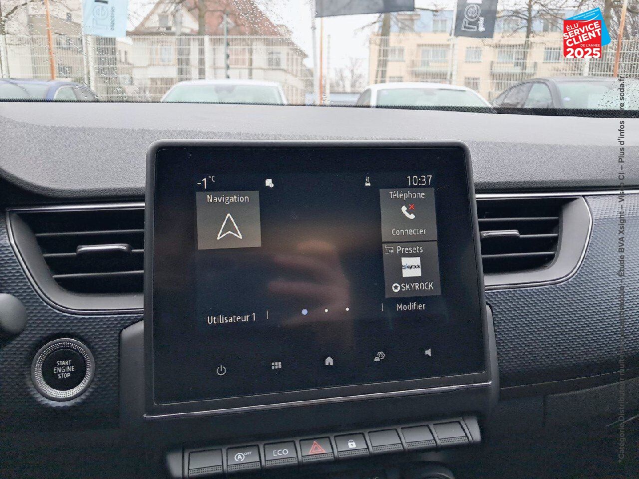 Véhicule d'occasion RENAULT ARKANA 1.3 TCE MILD HYBRID 140CH EVOLUTION EDC -22 chez Fiat Mulhouse