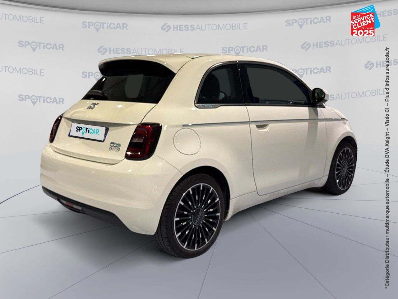 Véhicule d'occasion FIAT 500 E 118CH ICONE PLUS STEP1 2021 TPANO GPS chez Toyota Thionville