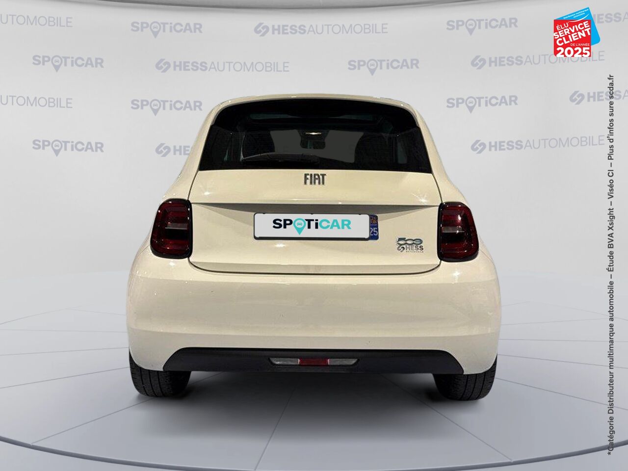 Véhicule d'occasion FIAT 500 E 118CH ICONE PLUS STEP1 2021 TPANO GPS chez Toyota Thionville