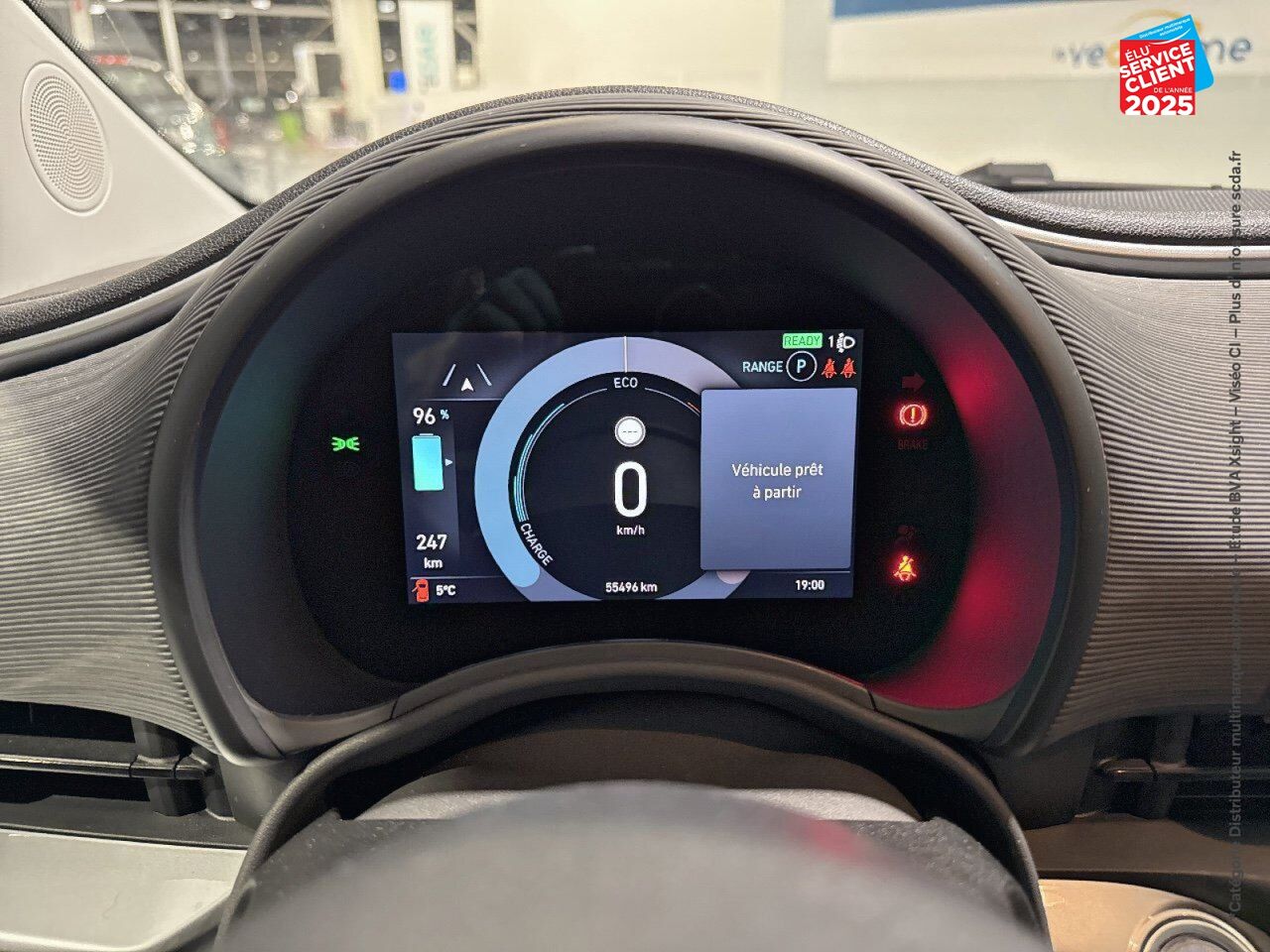 Véhicule d'occasion FIAT 500 E 118CH ICONE PLUS STEP1 2021 TPANO GPS chez Toyota Thionville
