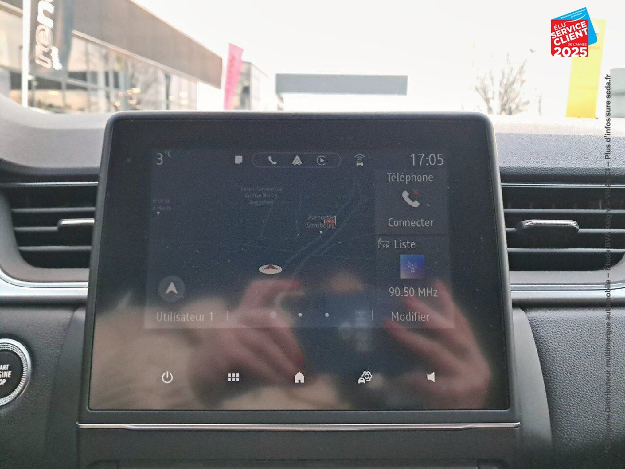Véhicule d'occasion RENAULT CAPTUR 1.6 E-TECH HYBRIDE 145CH TECHNO GPS CAMERA chez Toyota Thionville