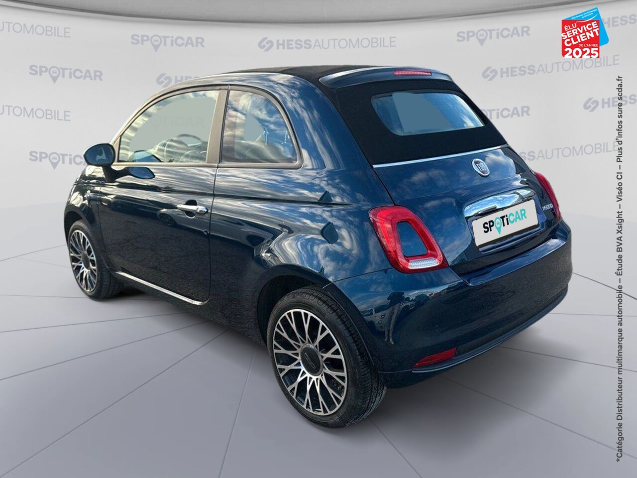 Véhicule d'occasion FIAT 500C 1.0 70CH BSG S/S PACK CONFORT chez Renault Colmar