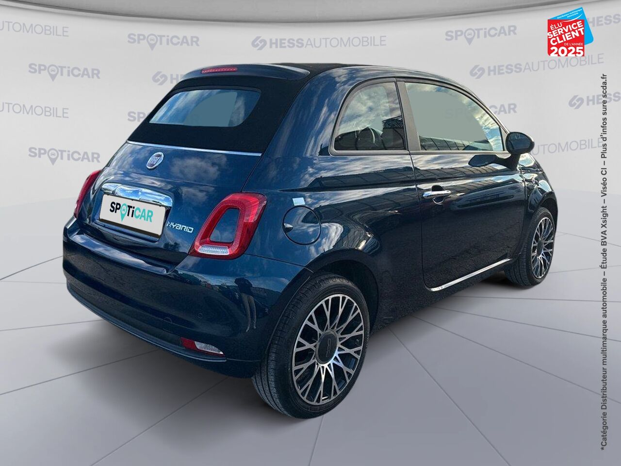 Véhicule d'occasion FIAT 500C 1.0 70CH BSG S/S PACK CONFORT chez Renault Colmar