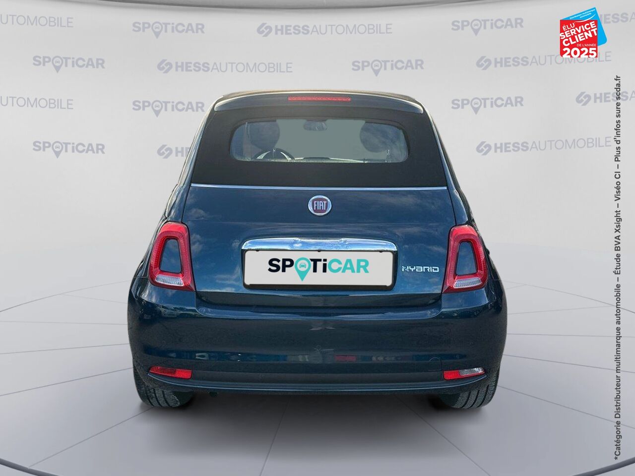 Véhicule d'occasion FIAT 500C 1.0 70CH BSG S/S PACK CONFORT chez Renault Colmar