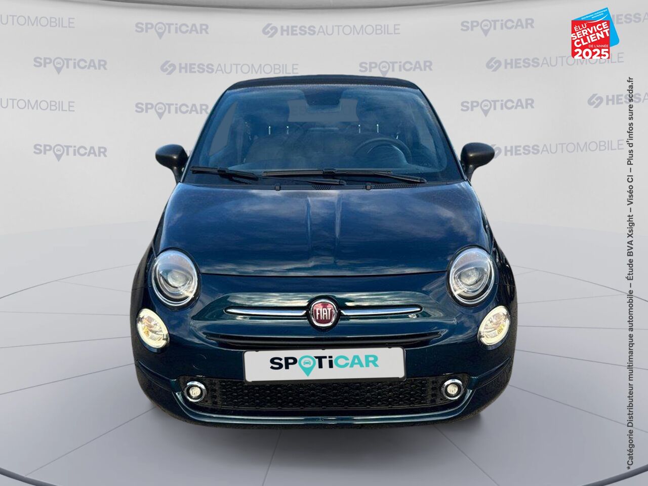 Véhicule d'occasion FIAT 500C 1.0 70CH BSG S/S PACK CONFORT chez Renault Colmar