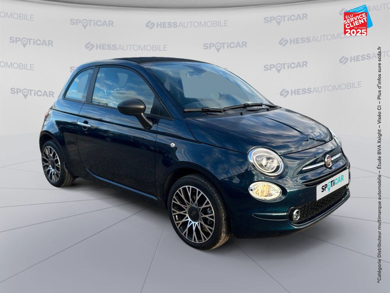 Véhicule d'occasion FIAT 500C 1.0 70CH BSG S/S PACK CONFORT chez Renault Colmar