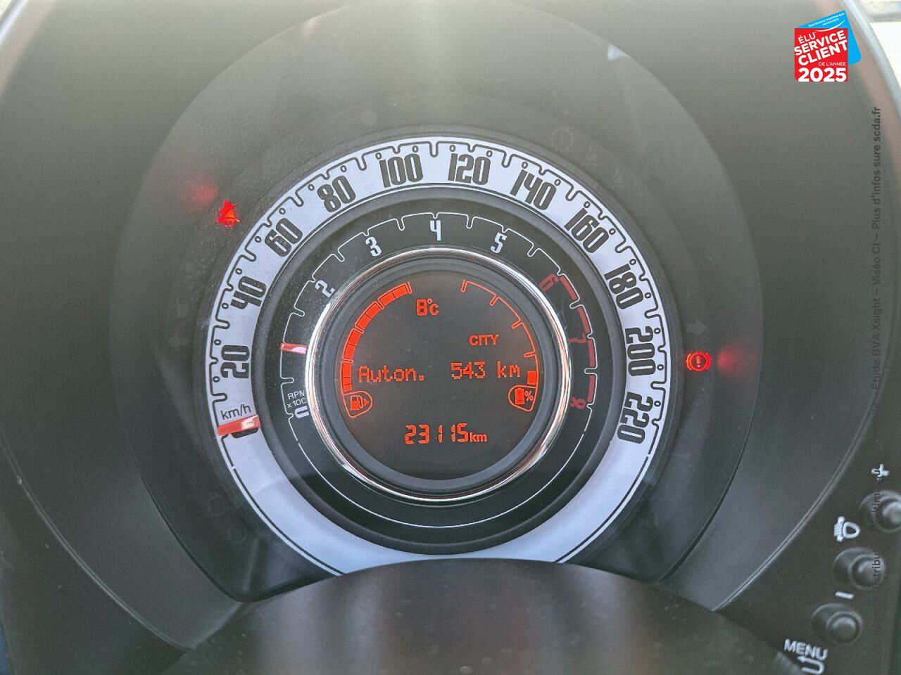 Véhicule d'occasion FIAT 500C 1.0 70CH BSG S/S PACK CONFORT chez Renault Colmar