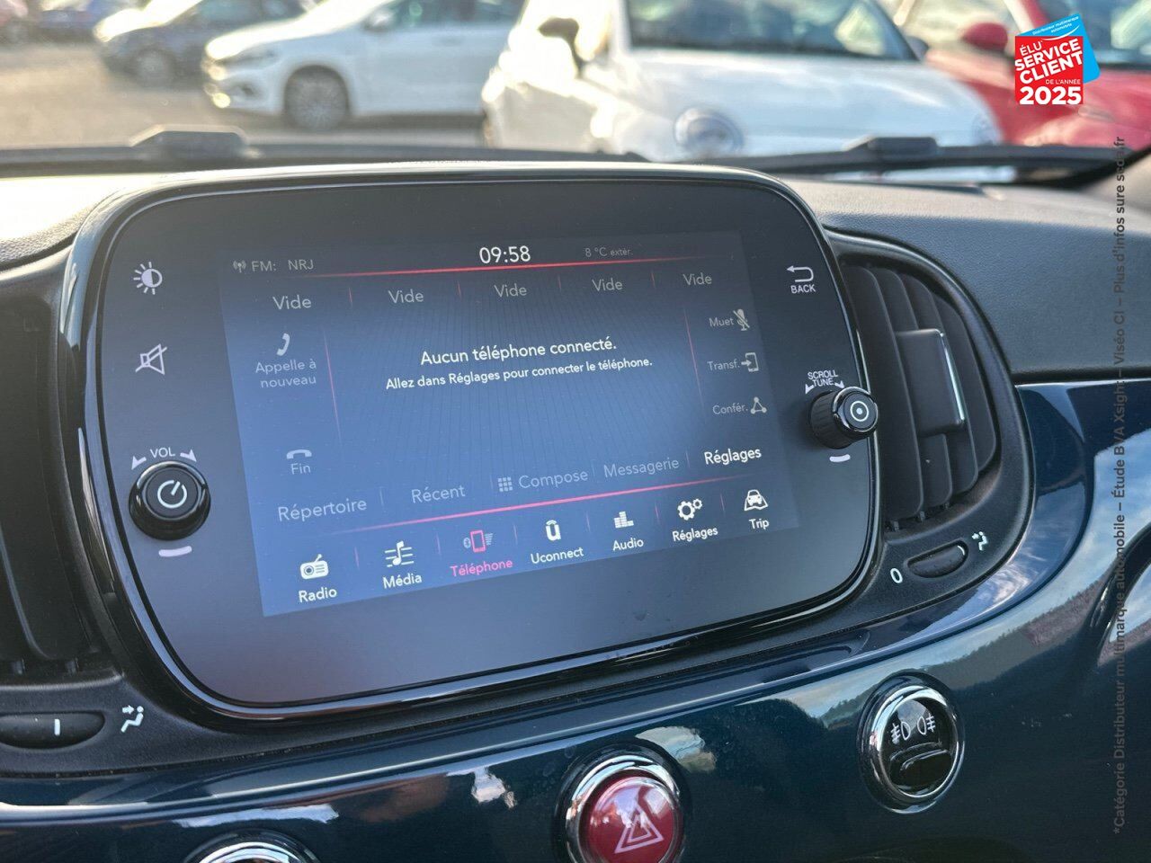 Véhicule d'occasion FIAT 500C 1.0 70CH BSG S/S PACK CONFORT chez Renault Colmar