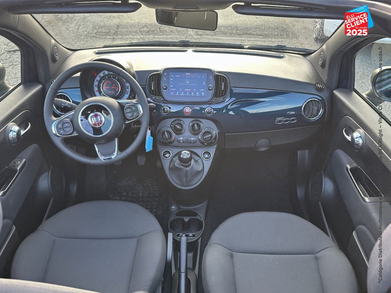 Véhicule d'occasion FIAT 500C 1.0 70CH BSG S/S PACK CONFORT chez Renault Colmar