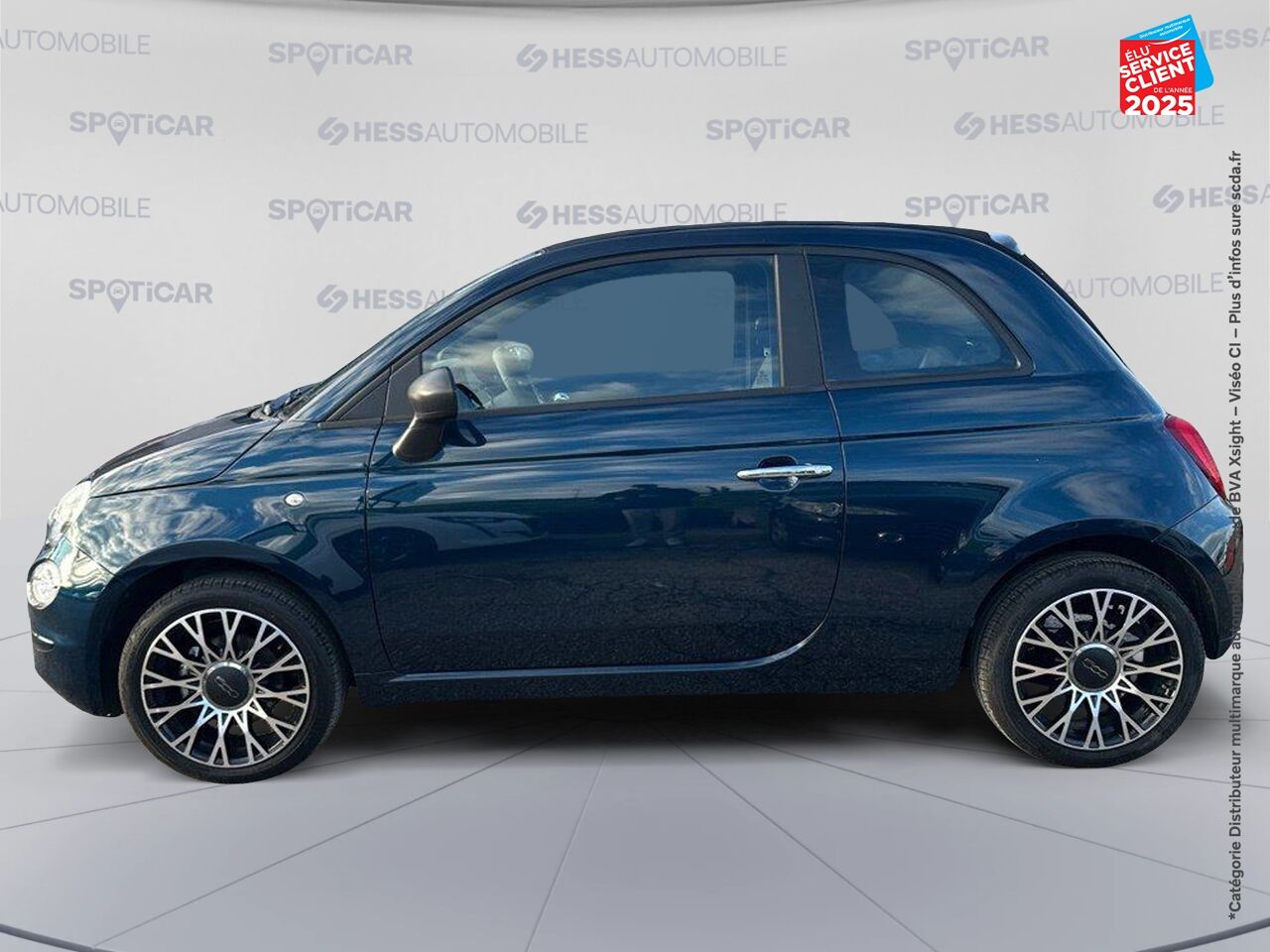 Véhicule d'occasion FIAT 500C 1.0 70CH BSG S/S PACK CONFORT chez Renault Colmar