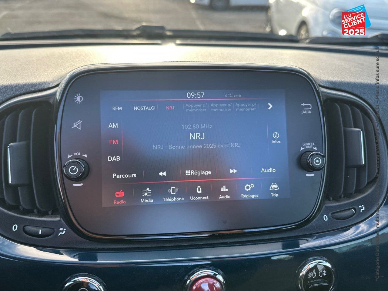 Véhicule d'occasion FIAT 500C 1.0 70CH BSG S/S PACK CONFORT chez Renault Colmar