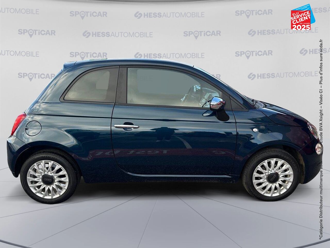 Véhicule d'occasion FIAT 500 1.0 70CH BSG SS PACK CONFORT STYLE chez Renault Saint-Louis