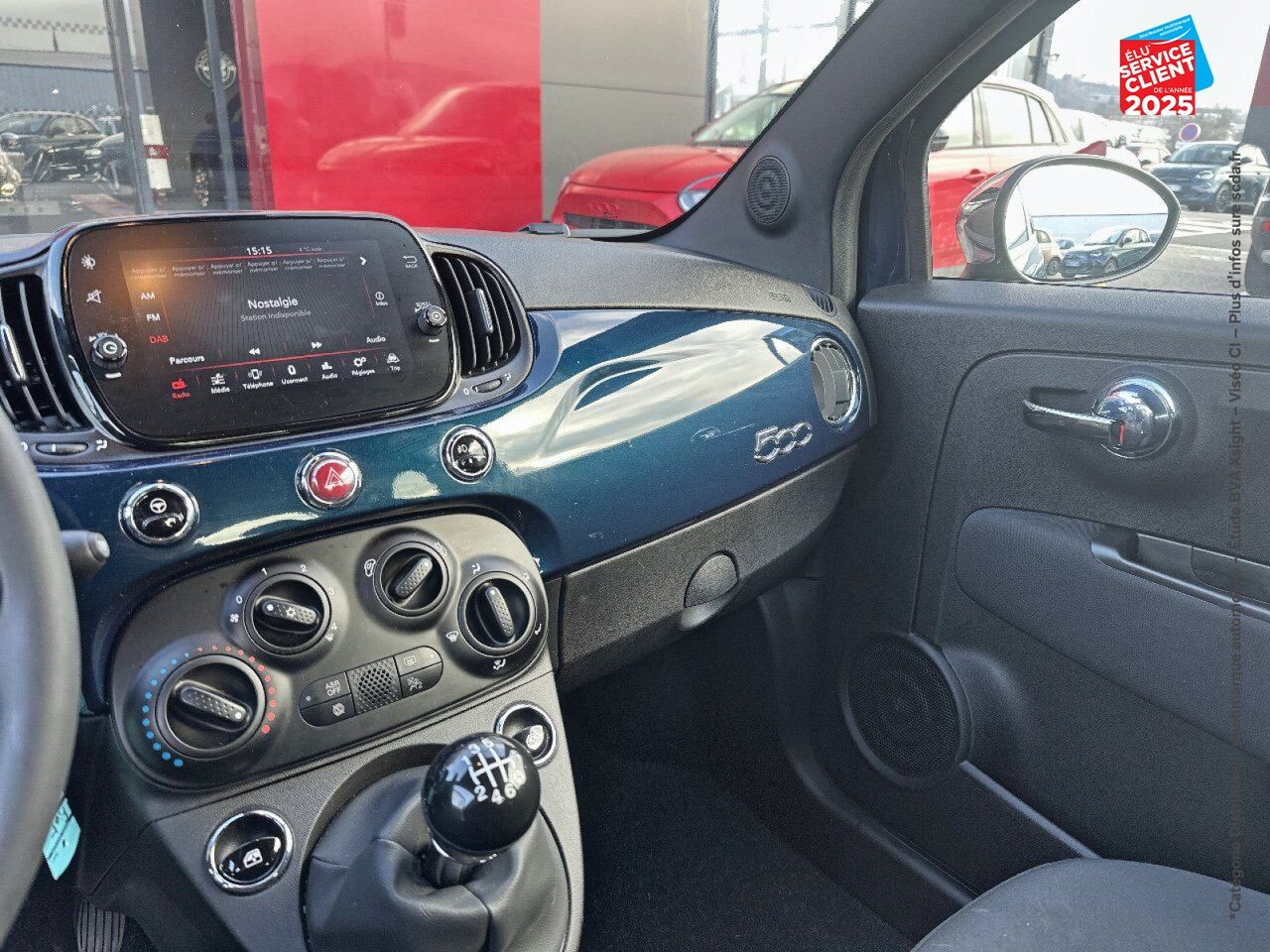 Véhicule d'occasion FIAT 500 1.0 70CH BSG SS PACK CONFORT STYLE chez Renault Saint-Louis