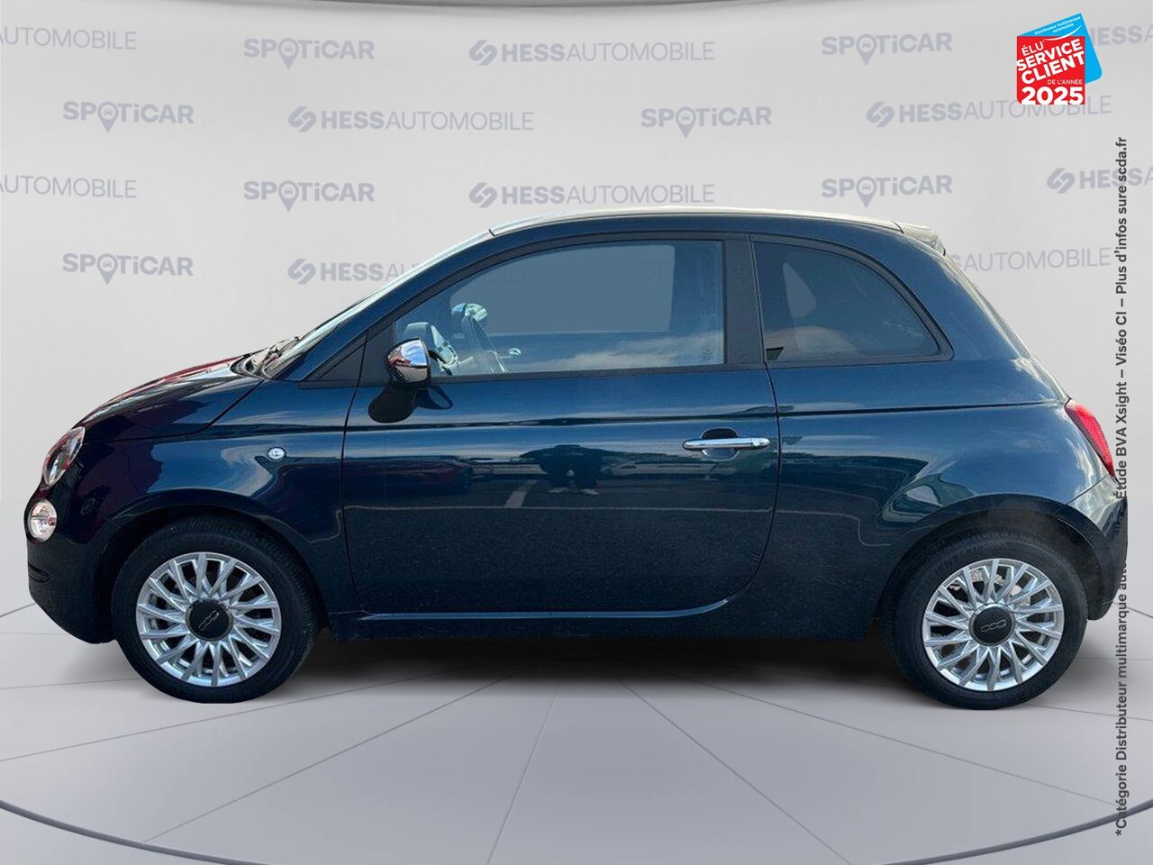 Véhicule d'occasion FIAT 500 1.0 70CH BSG SS PACK CONFORT STYLE chez Renault Saint-Louis