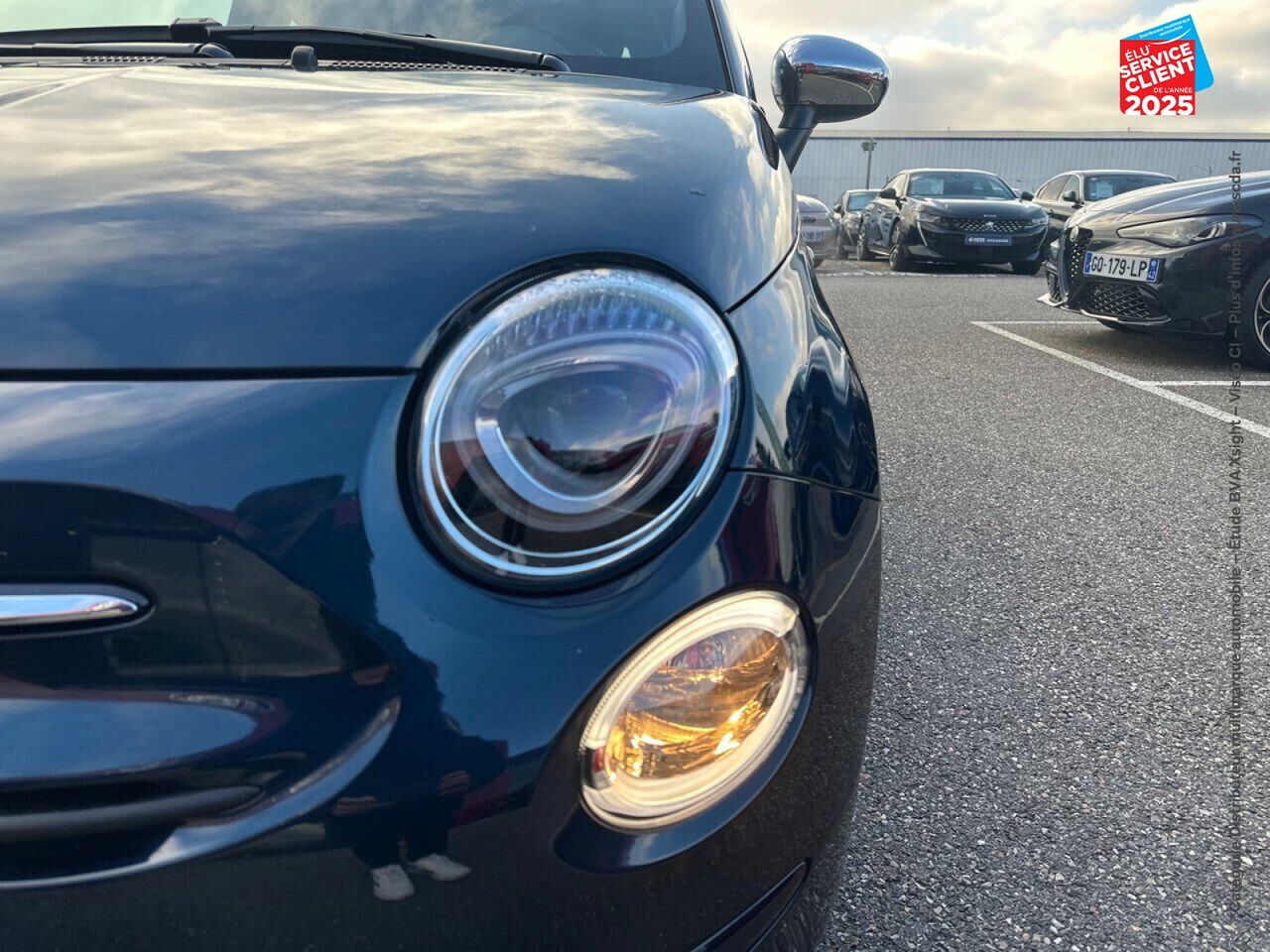 Véhicule d'occasion FIAT 500 1.0 70CH BSG SS PACK CONFORT STYLE chez Renault Saint-Louis