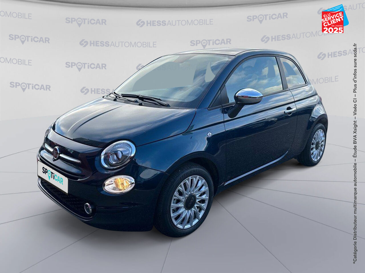 Véhicule d'occasion FIAT 500 1.0 70CH BSG SS PACK CONFORT STYLE chez Renault Saint-Louis