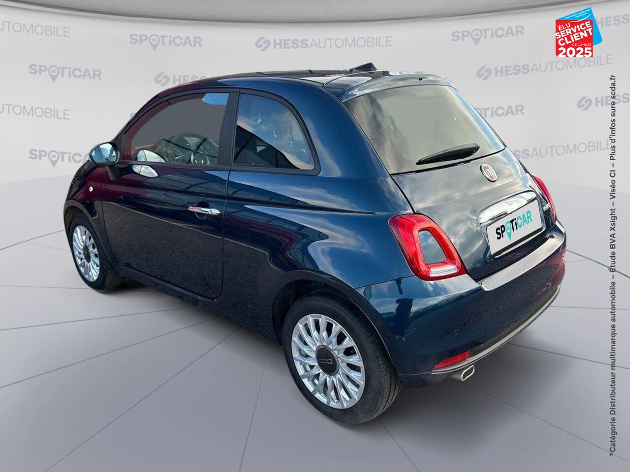 Véhicule d'occasion FIAT 500 1.0 70CH BSG SS PACK CONFORT STYLE chez Renault Saint-Louis