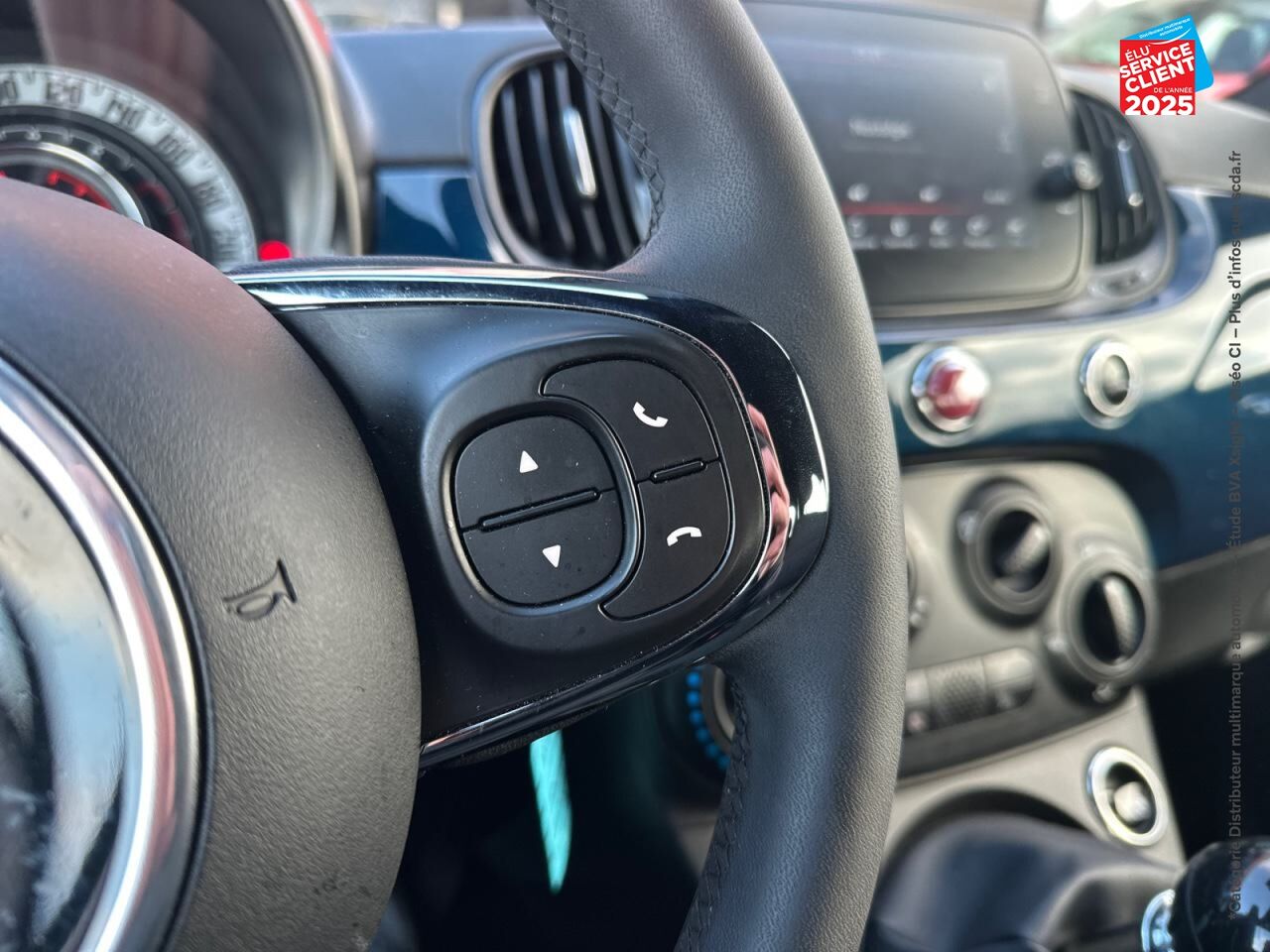 Véhicule d'occasion FIAT 500 1.0 70CH BSG SS PACK CONFORT STYLE chez Renault Saint-Louis