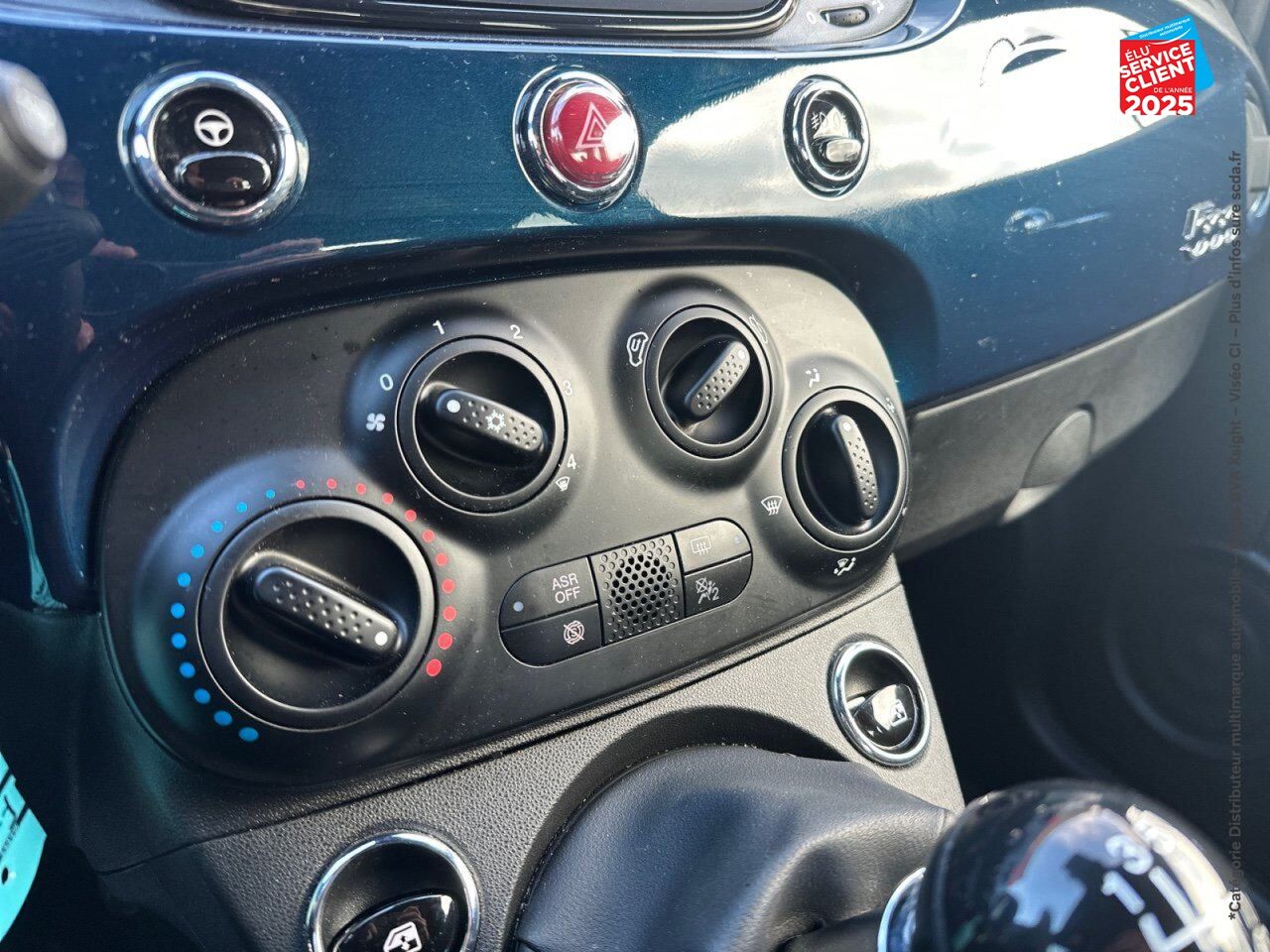 Véhicule d'occasion FIAT 500 1.0 70CH BSG SS PACK CONFORT STYLE chez Renault Saint-Louis
