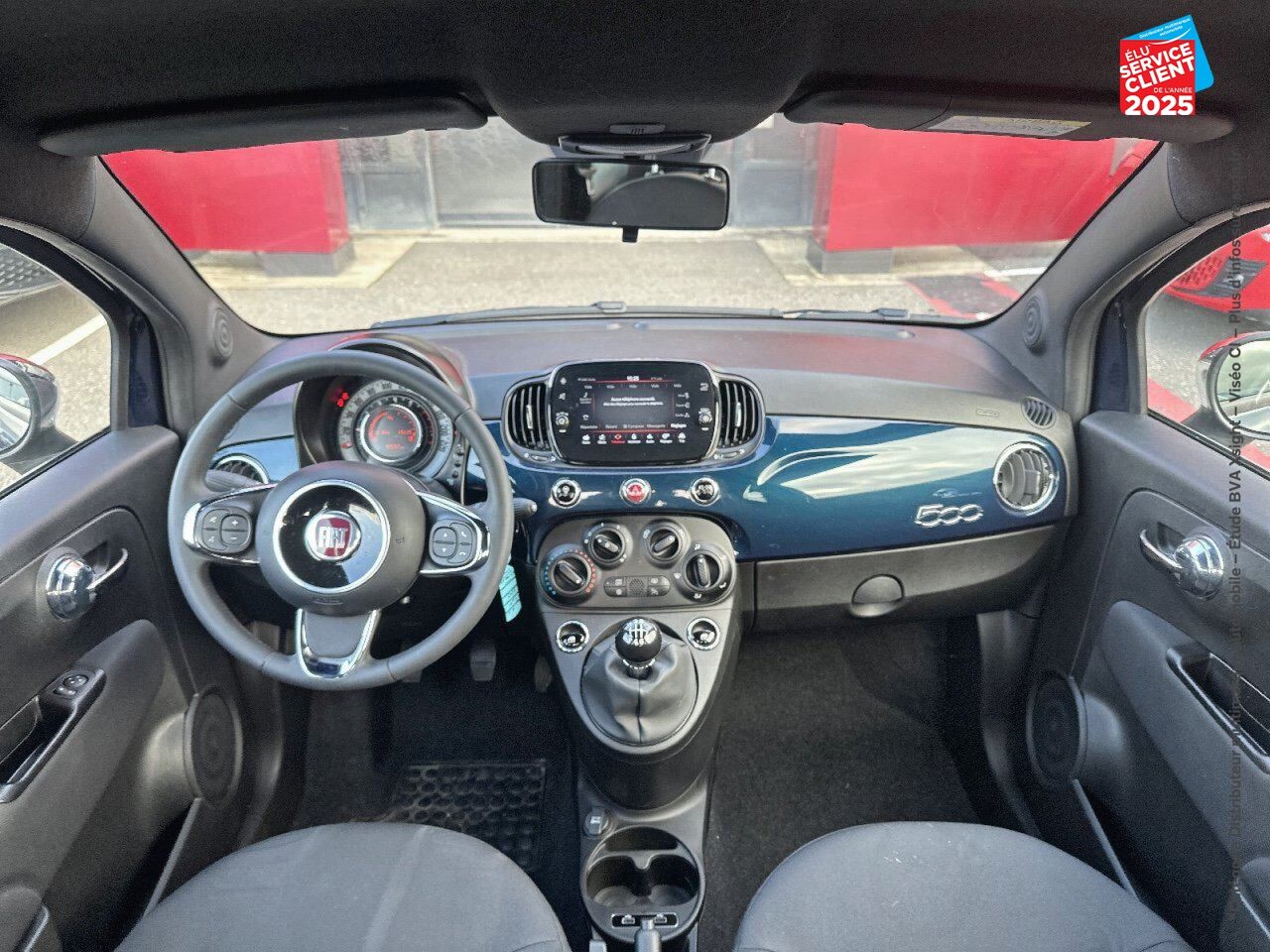 Véhicule d'occasion FIAT 500 1.0 70CH BSG SS PACK CONFORT STYLE chez Renault Saint-Louis