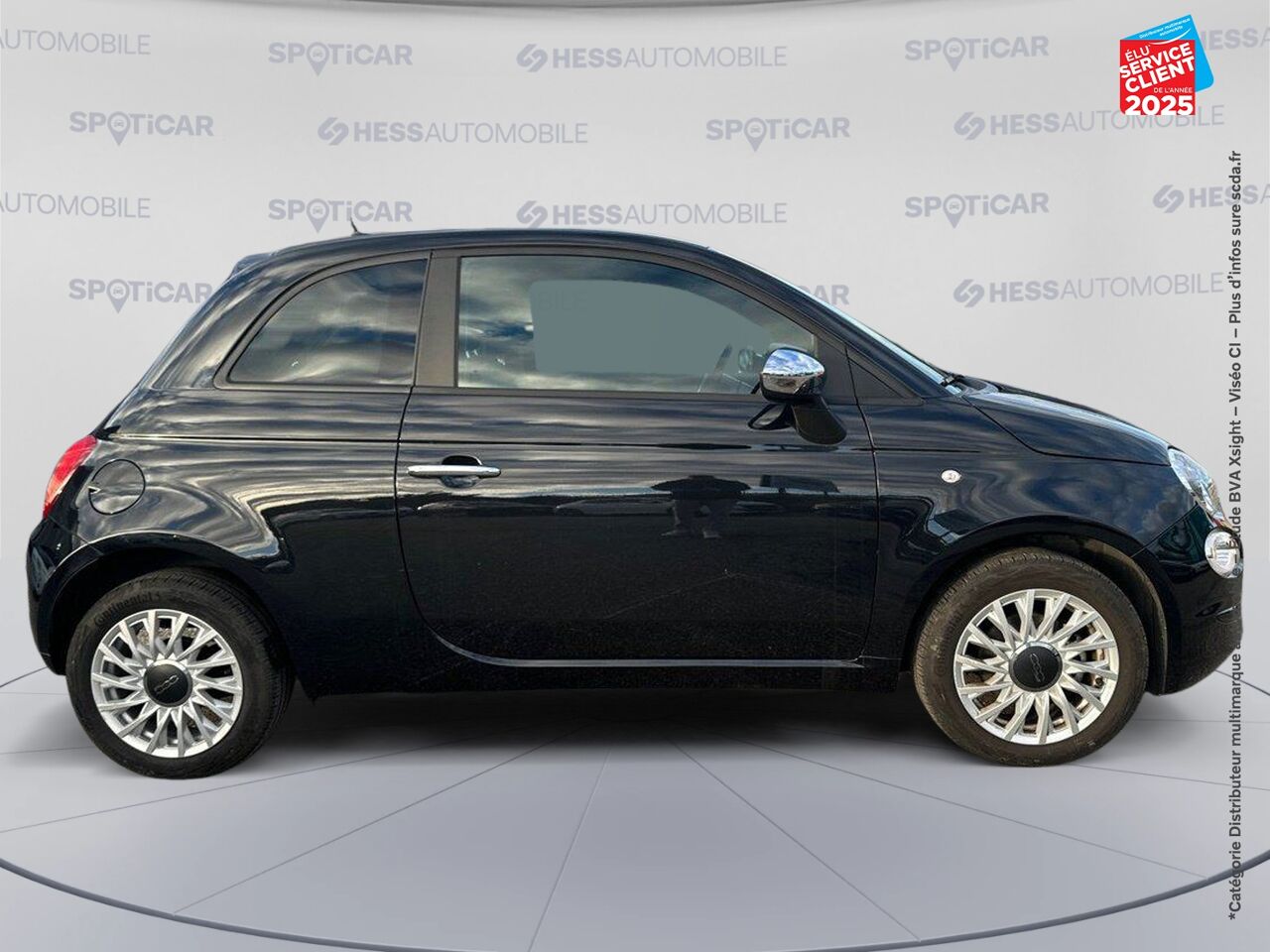 Véhicule d'occasion FIAT 500 1.0 70CH BSG S/S PACK CONFORT STYLE chez Opel Verdun
