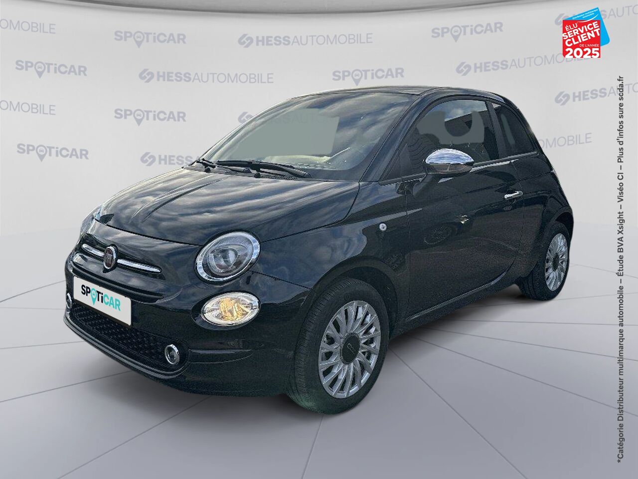 Véhicule d'occasion FIAT 500 1.0 70CH BSG S/S PACK CONFORT STYLE chez Opel Verdun