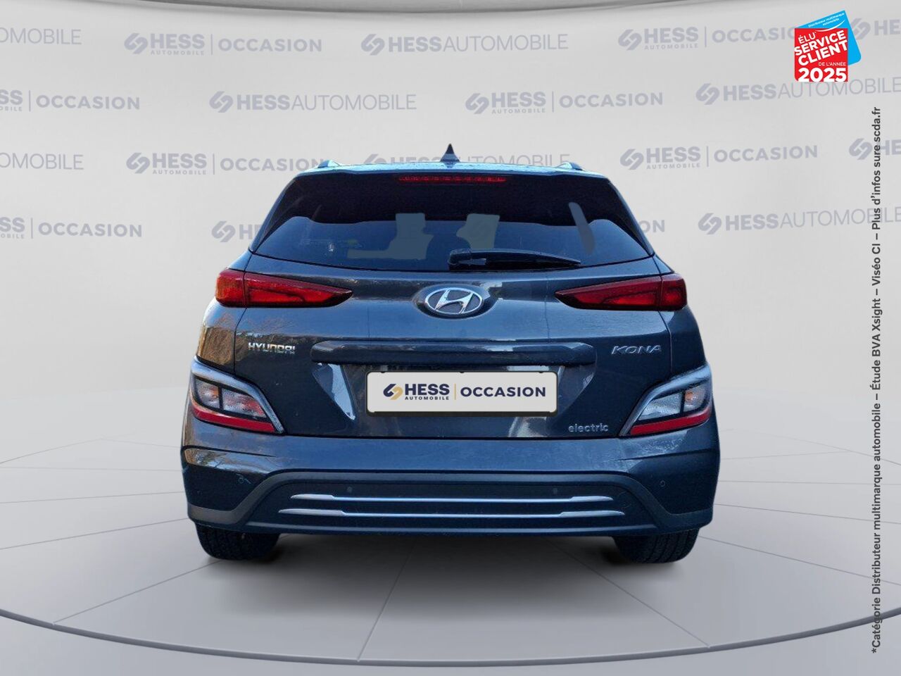 Véhicule d'occasion HYUNDAI KONA ELECTRIC 39 KWH INTUITIVE - CARPLAY - CAMERA DE RECUL chez Peugeot Hirson