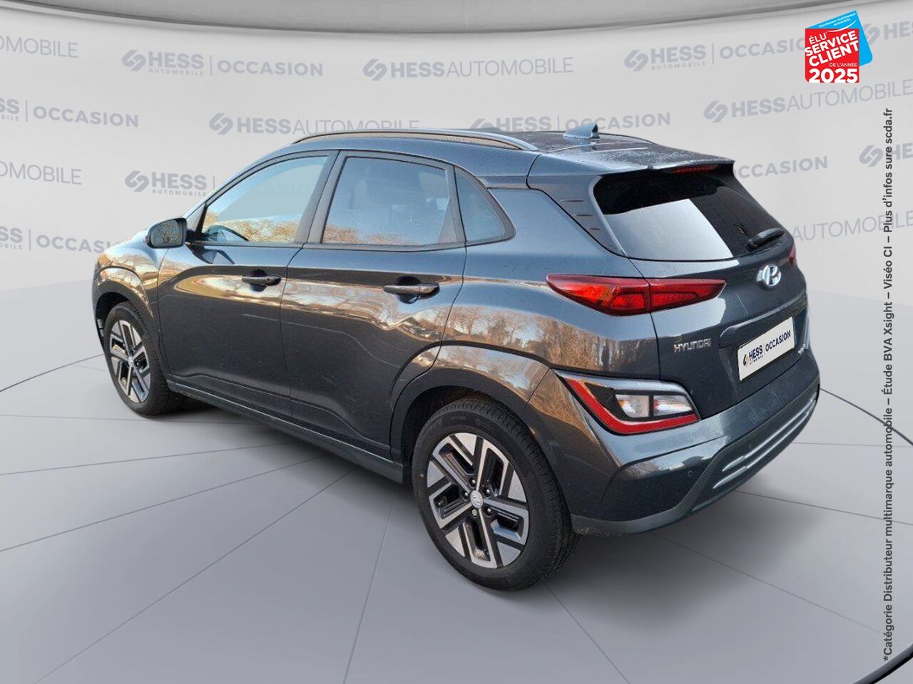 Véhicule d'occasion HYUNDAI KONA ELECTRIC 39 KWH INTUITIVE - CARPLAY - CAMERA DE RECUL chez Peugeot Hirson