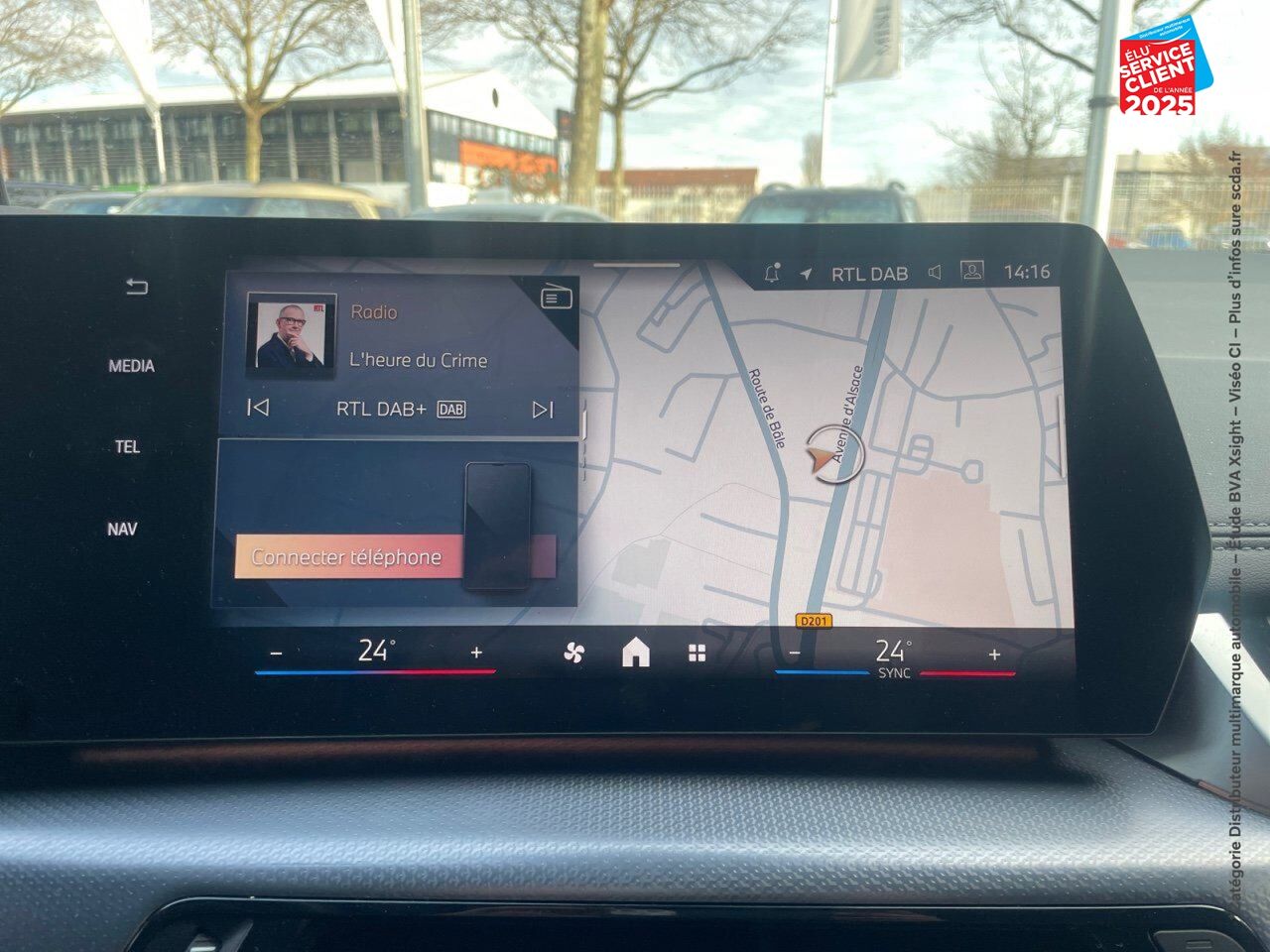 Véhicule d'occasion BMW SERIE 2 ACTIVETOURER 218I 136CH M SPORT DKG7 chez BMW Mulhouse